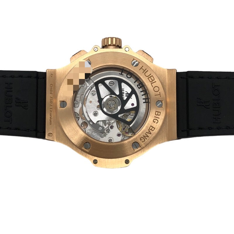 ウブロ HUBLOT ビッグバン アエロバン 311.PX.1180.GR.1704 K18/Ti純正バックル・ラバーストラップ 自動巻き メンズ 腕時計