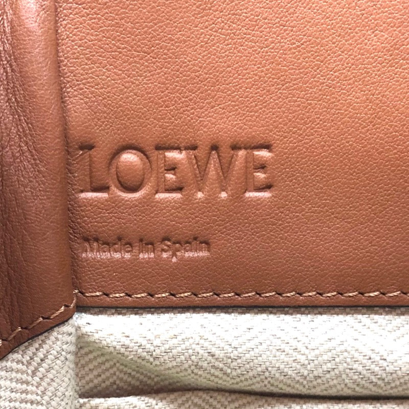 ロエベ LOEWE ハンモックドローストリングミニ マリンカラー キャンバス レディース ショルダーバッグ