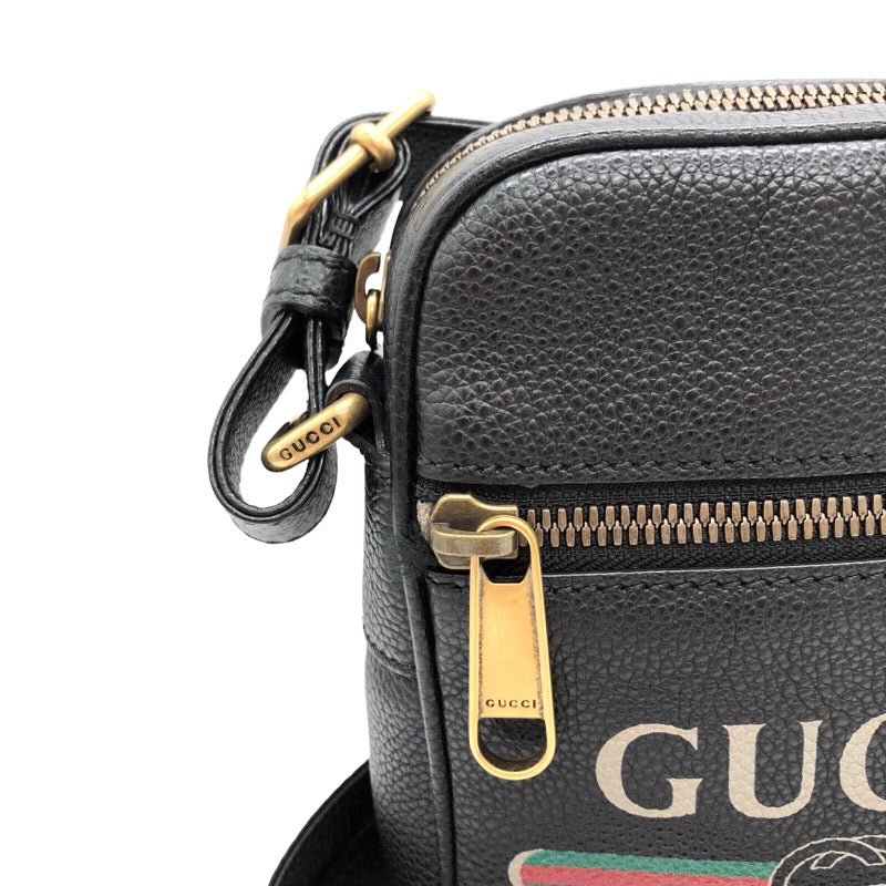 グッチ GUCCI シェリーライン ショルダーバッグ 574803 ブラック