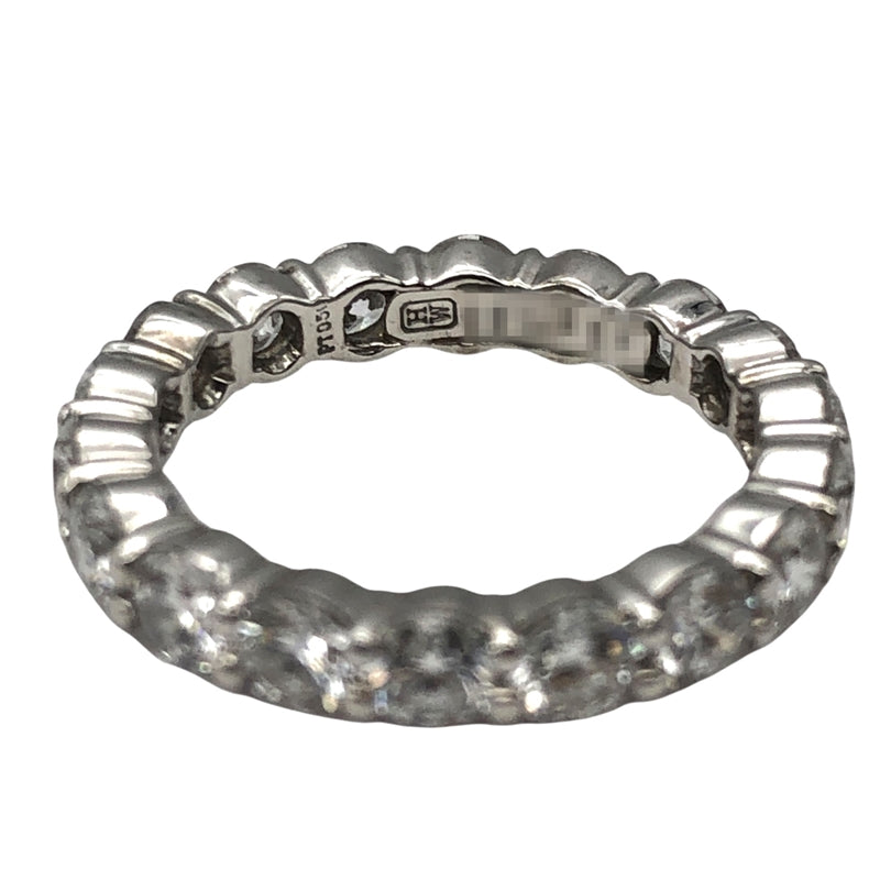 ハリーウィンストン HARRY WINSTON ラウンドカットプロングセットダイヤリング PT950/ダイヤモンド ダイヤモンド ジュエリー
