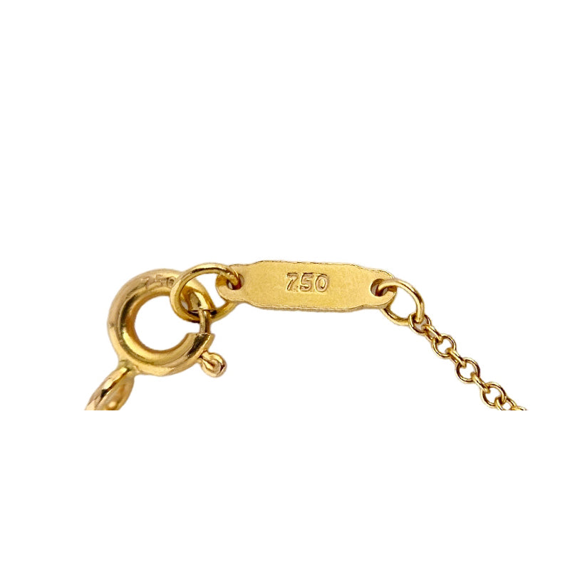 Tiffany キーネックレス　18k au750 ピンクゴールド材質K18ピンクゴールド