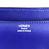 エルメス HERMES コンスタンスエラン 刻印不鮮明 ブルーエレクトリック シルバー金具 エヴァーカラー レディース ショルダーバッグ