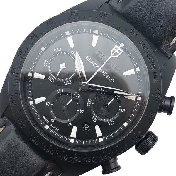 チューダー/チュードル TUDOR ファストライダー ブラックシールド 42000CN ブラック セラミック 自動巻き メンズ 腕時計