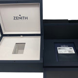ゼニス ZENITH クロノマスター スポーツ ヨシダ スペシャルエディション 03.3105.3600/52.M3100 アクアブルー  ステンレススチール 自動巻き メンズ 腕時計