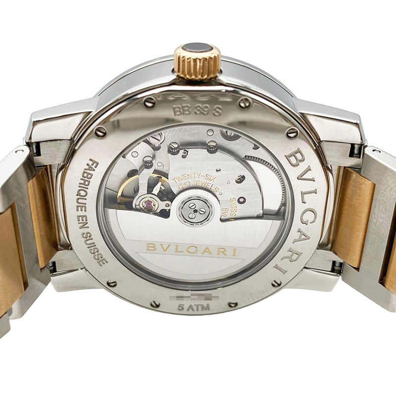 ブルガリ BVLGARI ブルガリブルガリ BB39WSPGD SS/K18 自動巻き メンズ 腕時計