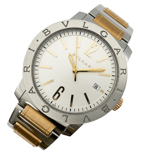 ブルガリ BVLGARI ブルガリブルガリ BB39WSPGD SS/K18 自動巻き メンズ 腕時計