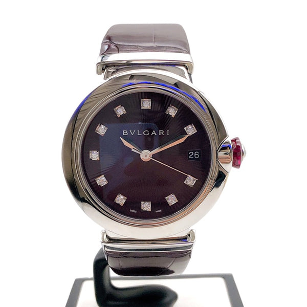 ブルガリ BVLGARI ルチェア LU36C7SLD ステンレススチール 自動巻き レディース 腕時計