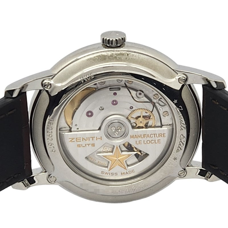ゼニス ZENITH エリート クラシック 03.2290.679/11.C493 シルバー SS 自動巻き メンズ 腕時計 |  中古ブランドリユースショップ OKURA(おお蔵)