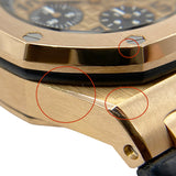 オーデマ・ピゲ AUDEMARS PIGUET ロイヤルオークオフショア 26470OR.OO.A002CR.01 K18YG/純正ベルト/純正尾錠 自動巻き メンズ 腕時計