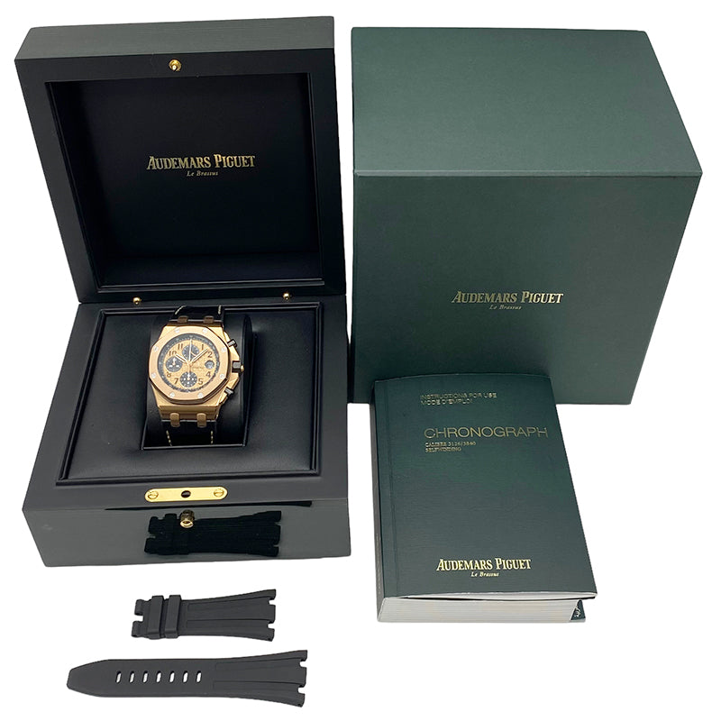 オーデマ・ピゲ AUDEMARS PIGUET ロイヤルオークオフショア 26470OR.OO.A002CR.01 K18YG/純正ベルト/純正尾錠 自動巻き メンズ 腕時計