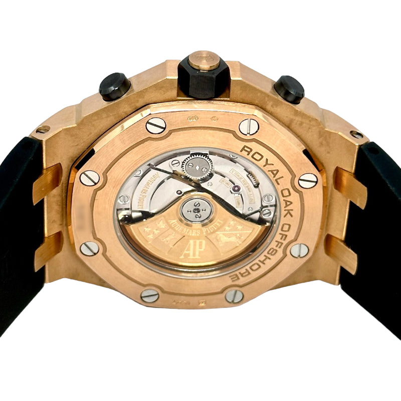 オーデマ・ピゲ AUDEMARS PIGUET ロイヤルオークオフショア 26470OR.OO.A002CR.01 K18YG/純正ベルト/純正尾錠 自動巻き メンズ 腕時計