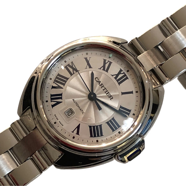 カルティエ Cartier クレ　ドゥ　カルティエ WSCL0005 シルバー SS 自動巻き レディース 腕時計
