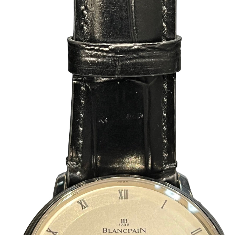 ブランパン BLANCPAIN ヴィルレ 4063-1542-55 K18ホワイトゴールド 自動巻き メンズ 腕時計 | 中古ブランドリユースショップ  OKURA(おお蔵)
