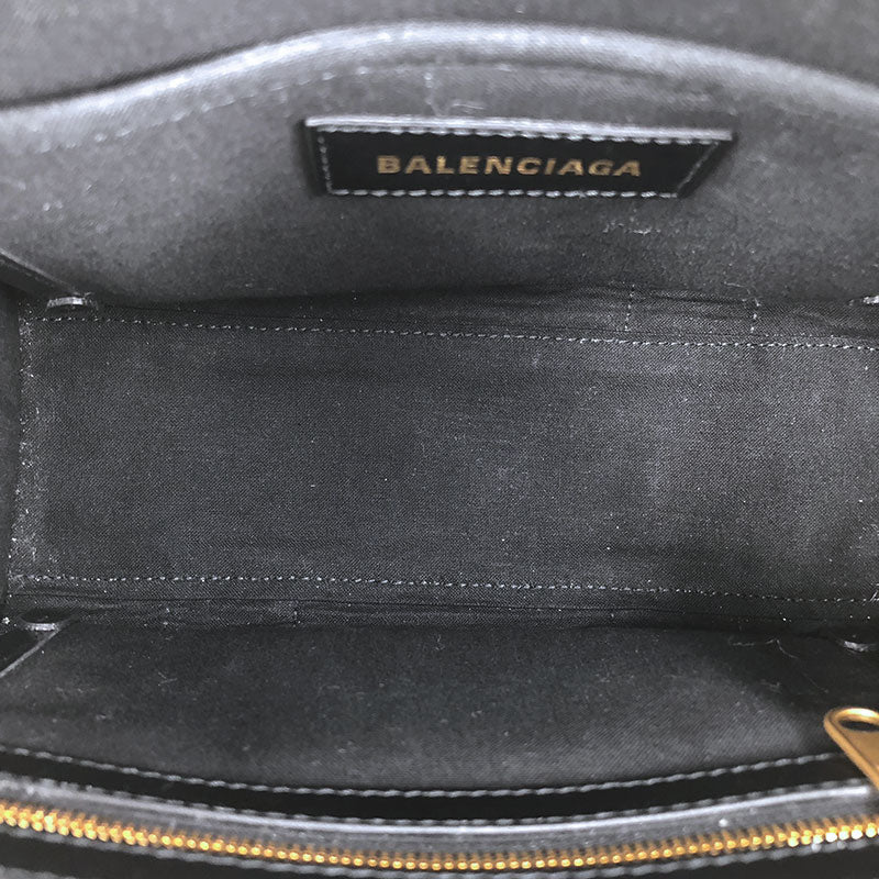 バレンシアガ BALENCIAGA ハードウェアXS 693662 アイボリー×ブラック ...