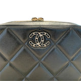 シャネル CHANEL マトラッセ フォンショルダー チェーンショルダー AP2728 32番台 AP2728 ラムスキン レディース ショルダーバッグ