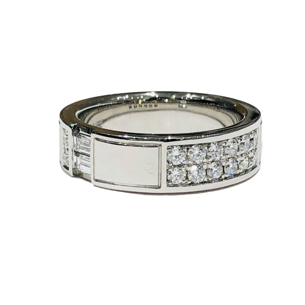 ハリーウィンストン HARRY WINSTON トラフィック アクセント ダイヤバンドリング #9 Pt950 Pt950プラチナ ジュエリー