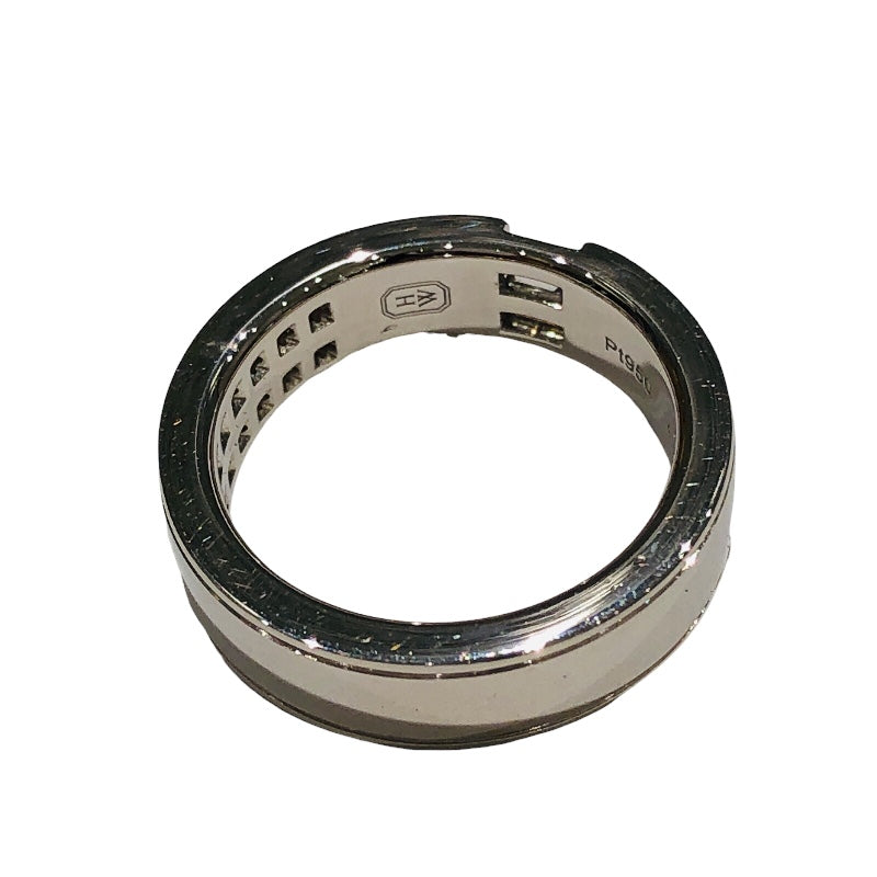 ハリーウィンストン HARRY WINSTON トラフィック アクセント ダイヤバンドリング #9 Pt950 Pt950プラチナ ジュエリー
