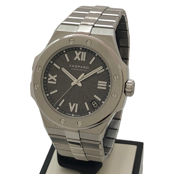 ショパール Chopard アルパイン イーグル 41 298600-3002 グレー ステンレススチール SS 自動巻き メンズ 腕時計