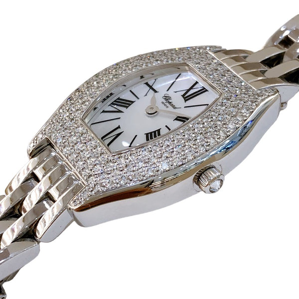 ショパール Chopard レディースウォッチ　ホワイトシェル 109021-1001 K18ホワイトゴールド クオーツ レディース 腕時計