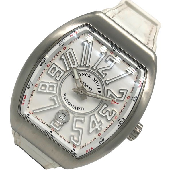 フランク・ミュラー FRANCK MULLER ヴァンガード デイト V45SCDTACBRBC SS/ラバーベルト・表面クロコレザー 自動 |  中古ブランドリユースショップ OKURA(おお蔵)