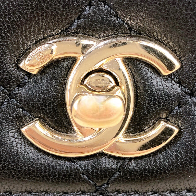 シャネル CHANEL ココハンドルXXS AS2215 ブラック・レインボー/ゴールド金具 ラムスキン レディース ショルダーバッグ