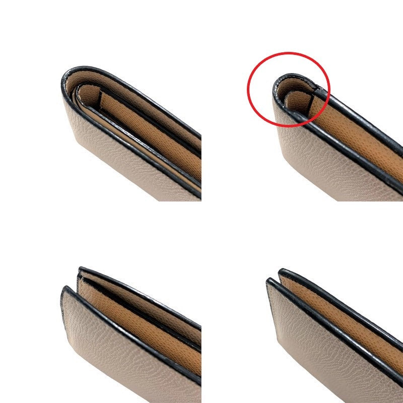 新品未使用！Valextra 三つ折り財布 青 温かく レザー ギフト  