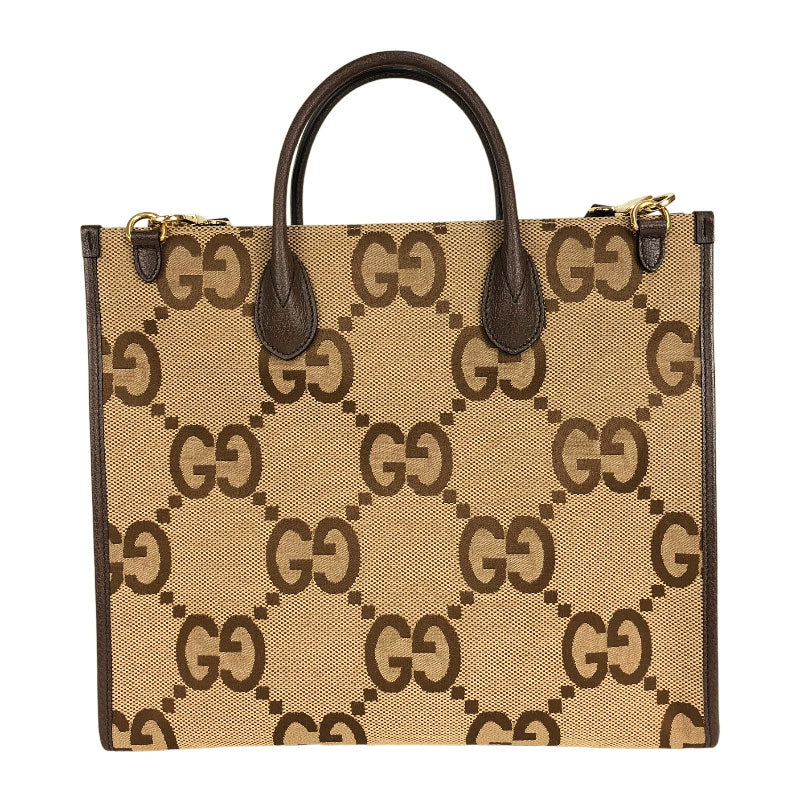 グッチ GUCCI ジャンボ GG トートバッグ 678839 ベージュ GGキャンバス 