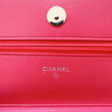 シャネル CHANEL マトラッセ クラシックチェーンウォレット AP0250 ピンク ラムスキン レディース ショルダーバッグ