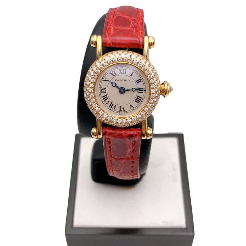 カルティエ Cartier ミニディアボロ WG101251 クオーツ レディース 腕時計