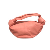 ボッテガ・ヴェネタ BOTTEGA VENETA ダブルノットハンドバッグ ピンク レザー レディース ハンドバッグ