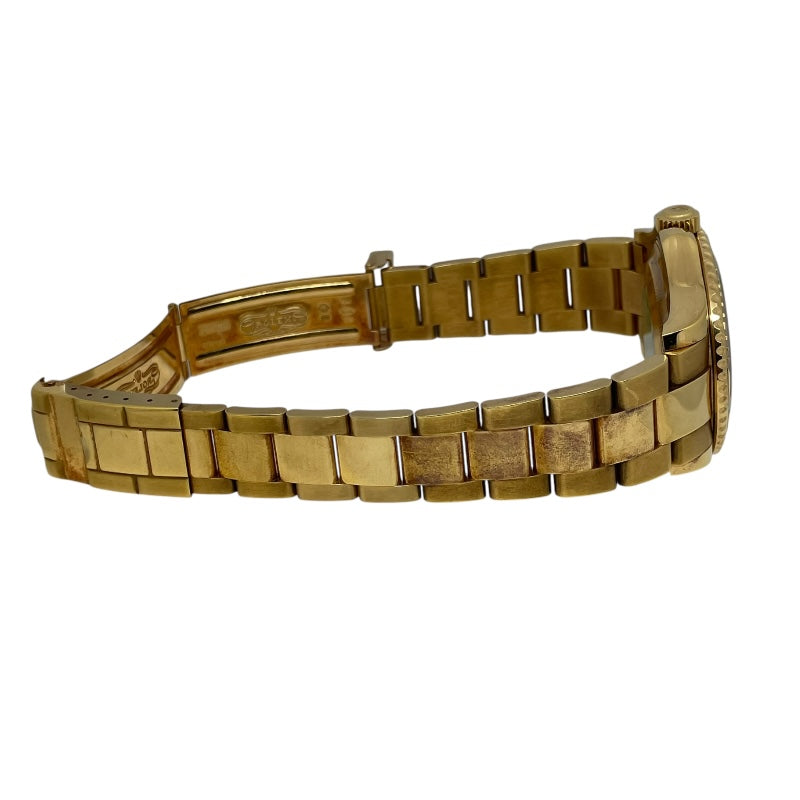 ロレックス ROLEX ヨットマスター ホワイトシェル P番 16628NGR ホワイトシェル K18YG 自動巻き メンズ 腕時計