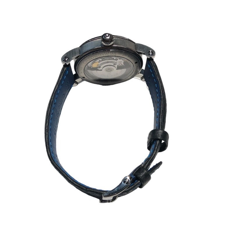 クロノスイス CHRONOSWISS シリウス CH8723-BL ブルー SS メンズ 腕時計