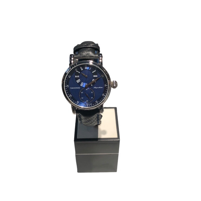 クロノスイス CHRONOSWISS シリウス CH8723-BL ブルー SS メンズ 腕時計