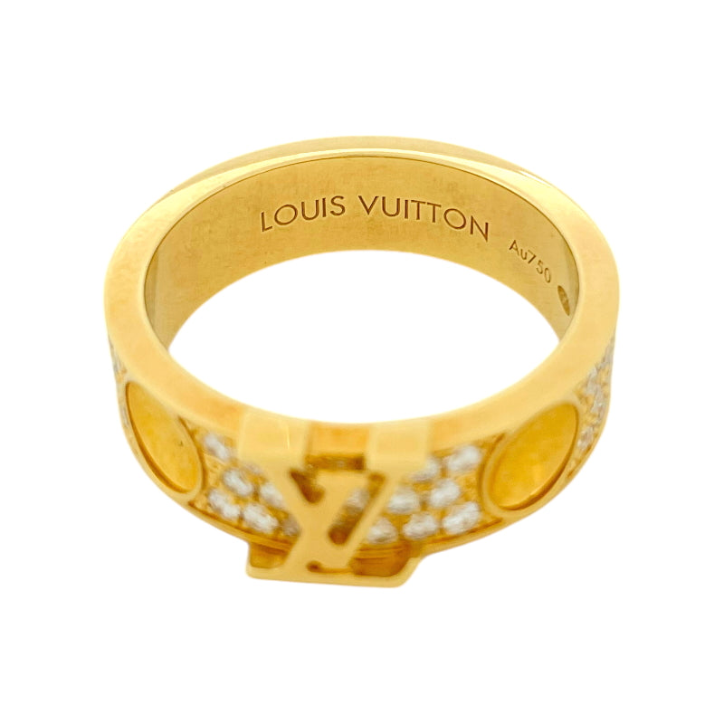 ルイ・ヴィトン LOUIS VUITTON リング アンプラント LV ダイヤモンド K18YG ダイヤモンド ジュエリー