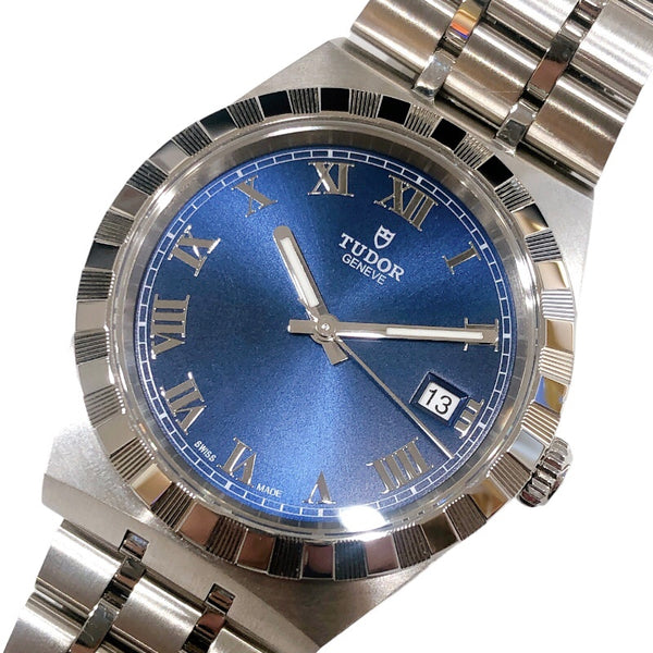 チューダー/チュードル TUDOR ロイヤル 28500 ブルー文字盤 ステンレススチール 自動巻き メンズ 腕時計 | 中古ブランドリユースショップ  OKURA(おお蔵)