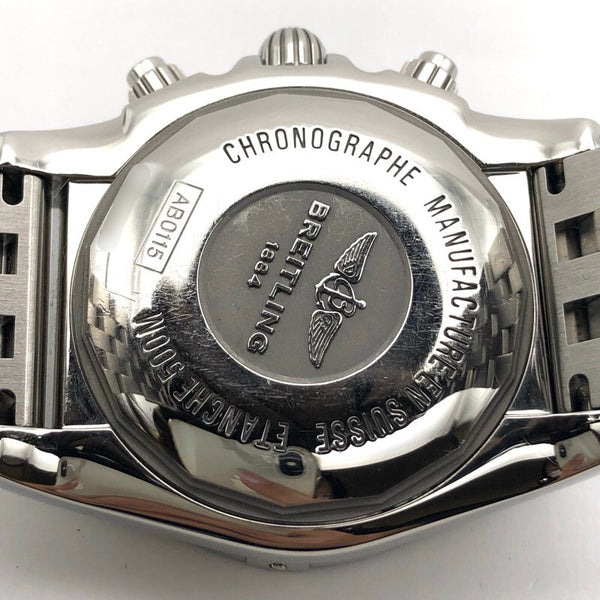 ブライトリング BREITLING クロノマット44JSP 日本限定モデル AB0115 ステンレススチール 自動巻き メンズ 腕時計