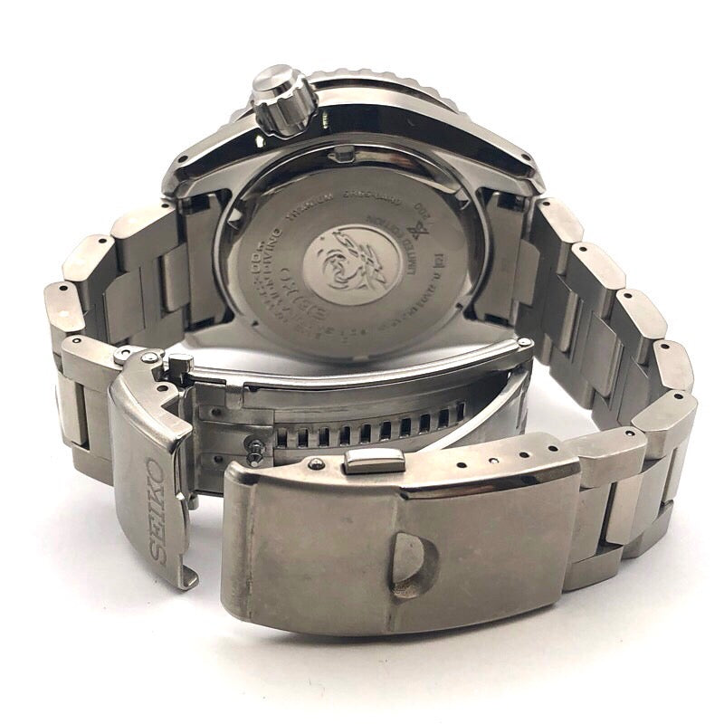 セイコー SEIKO プロスペックス　LXLine　200本限定 SBDB035 ヴァイオレットゴールド チタン 自動巻き メンズ 腕時計