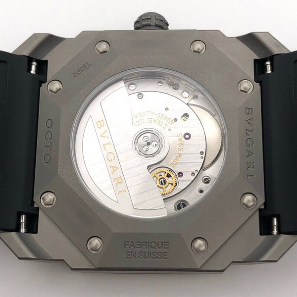 ブルガリ BVLGARI オクト　オリジナーレ 102858  チタン 自動巻き メンズ 腕時計