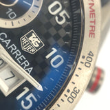 タグ・ホイヤー TAG HEUER カレラタキメータークロノグラフ CV2A80 チタン 自動巻き メンズ 腕時計