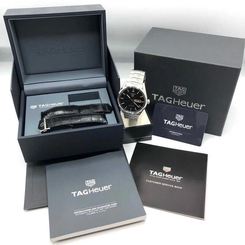 タグ・ホイヤー TAG HEUER カレラキャリバー5 WBN2013 BA0640 ステンレススチール 自動巻き メンズ 腕時計 |  中古ブランドリユースショップ OKURA(おお蔵)