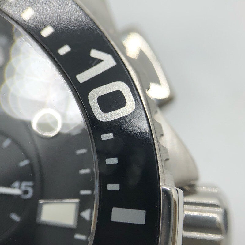 タグ・ホイヤー TAG HEUER アクアレーサー　クロノグラフ　ワンピースコラボレーションモデル CAN1012.BA0821 ステンレススチール クオーツ メンズ 腕時計