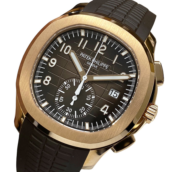 パテック・フィリップ PATEK PHILIPPE アクアノート クロノグラフ 5968R-001 PG 自動巻き メンズ 腕時計