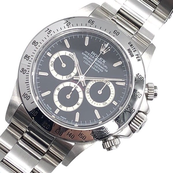 ロレックス ROLEX コスモグラフ デイトナ 16520 ブラック ステンレススチール SS 自動巻き メンズ 腕時計