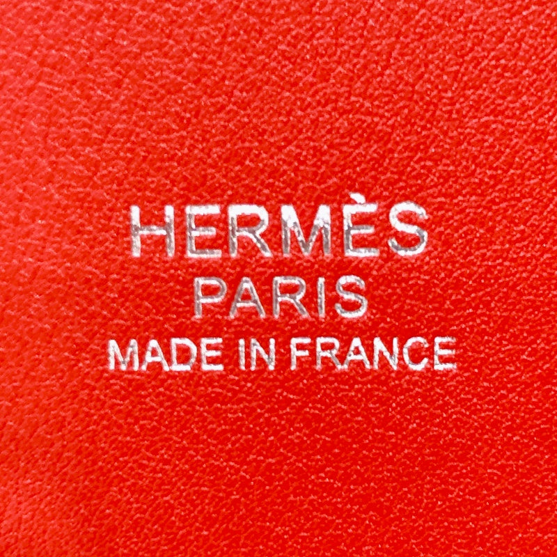 エルメス HERMES ボリード31 A刻 ルージュカザック シルバー金具 トリヨンクレマンス レディース ハンドバッグ