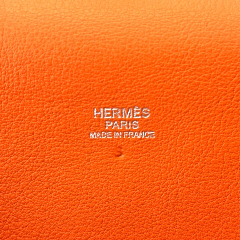 エルメス HERMES ツールボックス33 □R刻 クレヴェット シルバー金具 スイフト レディース ハンドバッグ