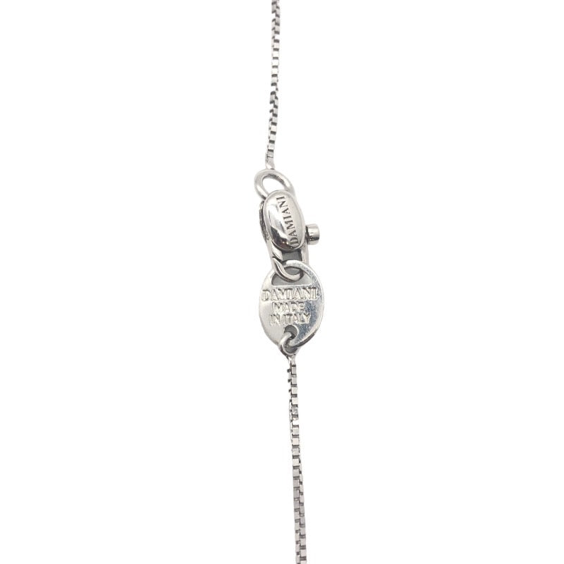 ダミアーニ DAMIANI ベルエポック ダイヤ / ルビー ネックレス S　750WG K18WG ダイヤモンド ジュエリー