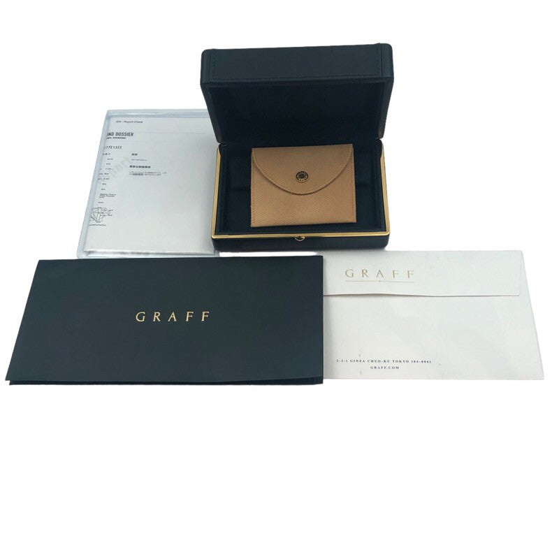 グラフ GRAFF ラウンド ダイヤモンド ピアス E45308 0.70/0.70ct K18WG ダイヤモンド ジュエリー