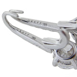 グラフ GRAFF ラウンド ダイヤモンド ピアス E45308 0.70/0.70ct K18WG ダイヤモンド ジュエリー