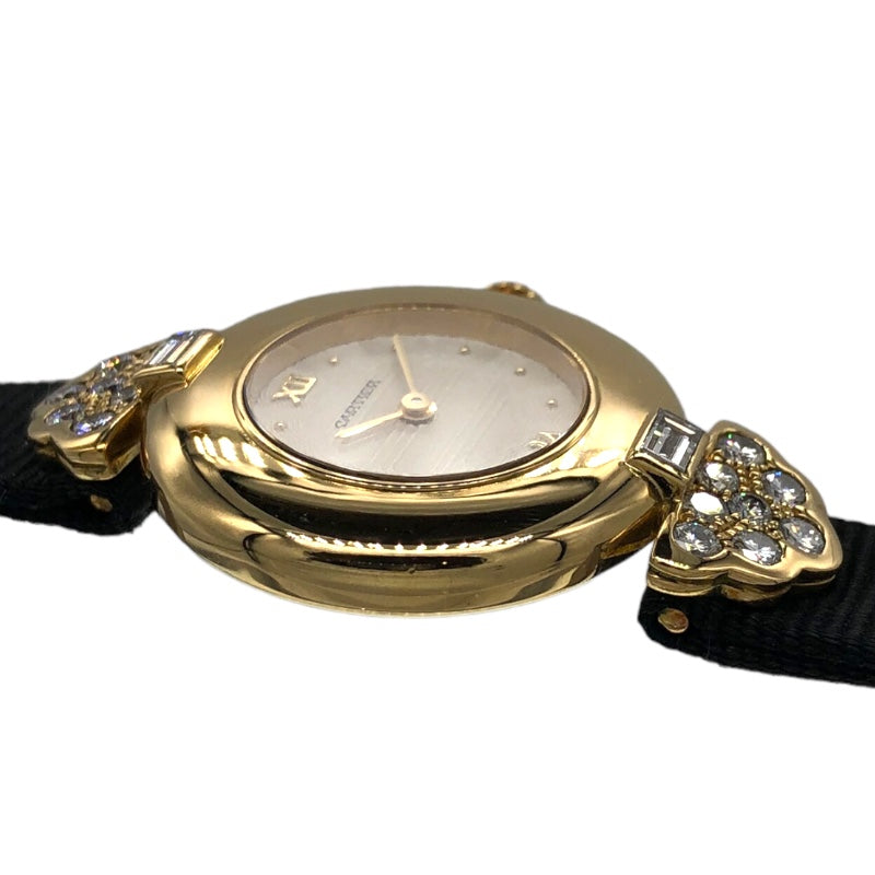 カルティエ Cartier コリゼナティヴァ WB107631 シルバー K18YG レディース 腕時計