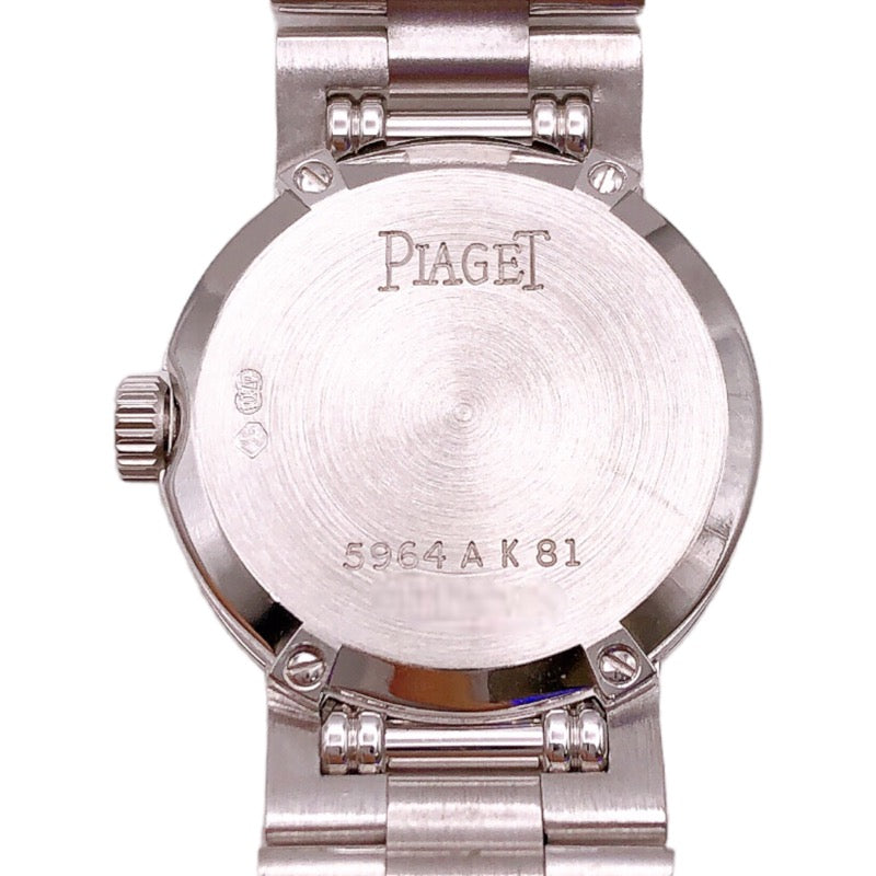 ピアジェ PIAGET ミニダンサー　ホワイトシェル 5964AK81 K18ホワイトゴールド クオーツ レディース 腕時計